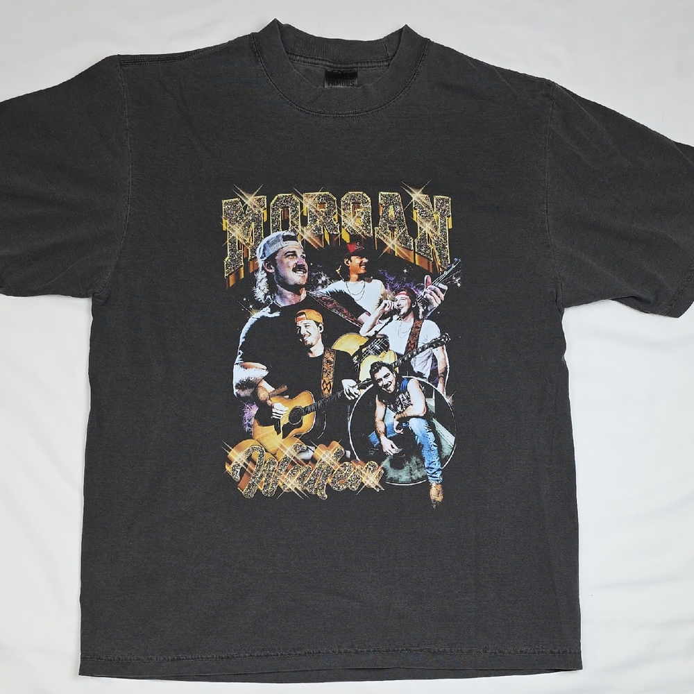 Vintage Graphic Black T-Shirt large New